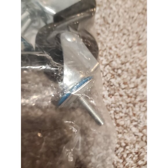 set of 4 Heavy Duty CASTER WHEELS tool Cart swivel Rolling locking storage shelf - Picture 6 of 8